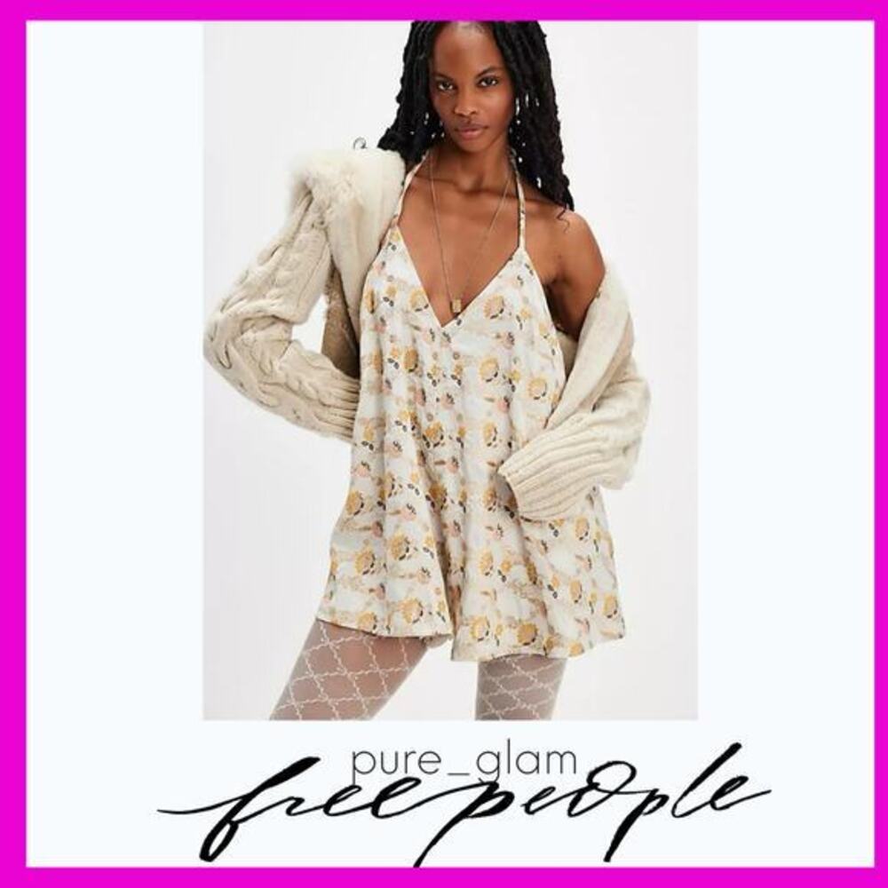 Free People floral romper